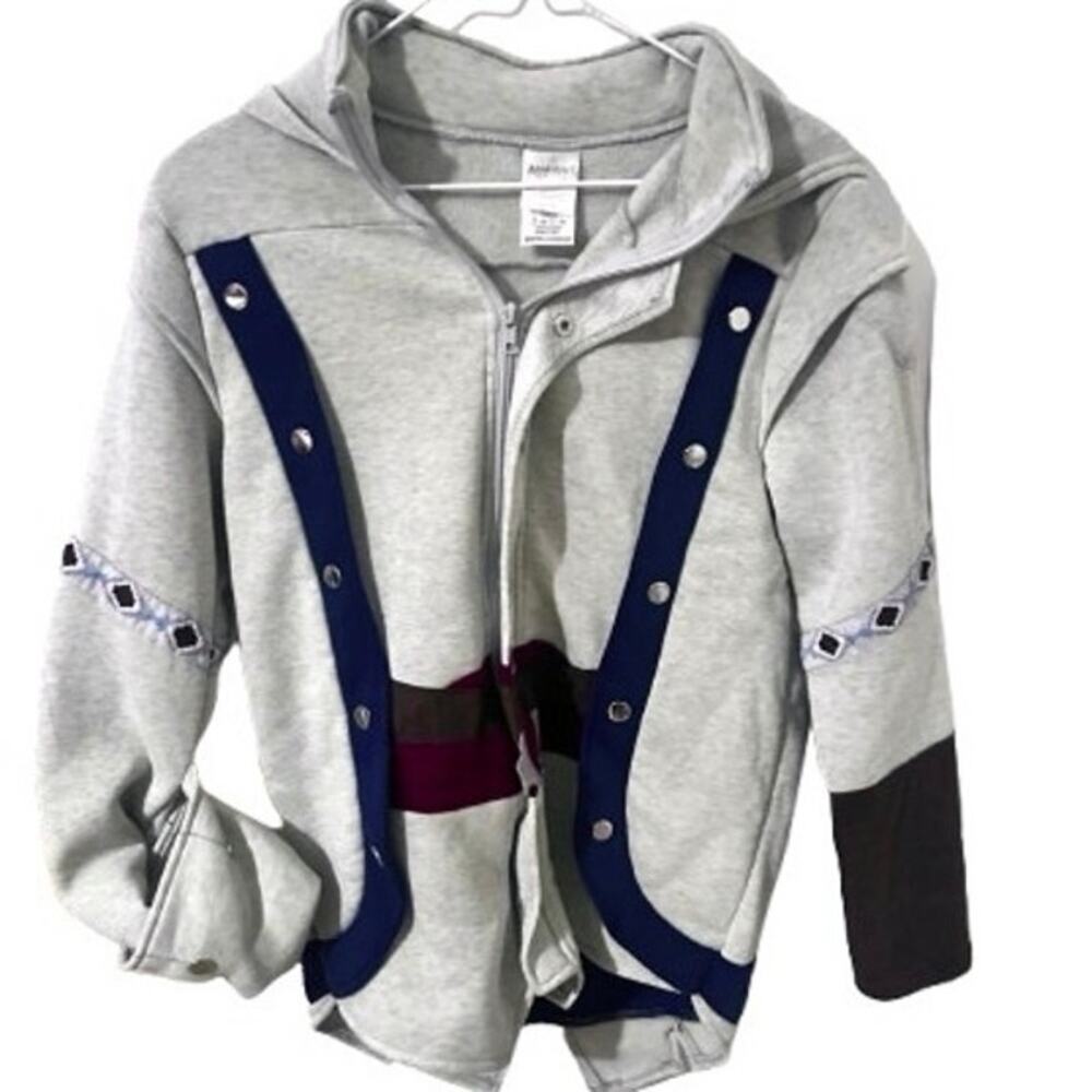 ASSASSINS CREED CONNER HOODIE SWEATSHIRT JACKET COSTUME - TEEN LARGE (12 - 14)